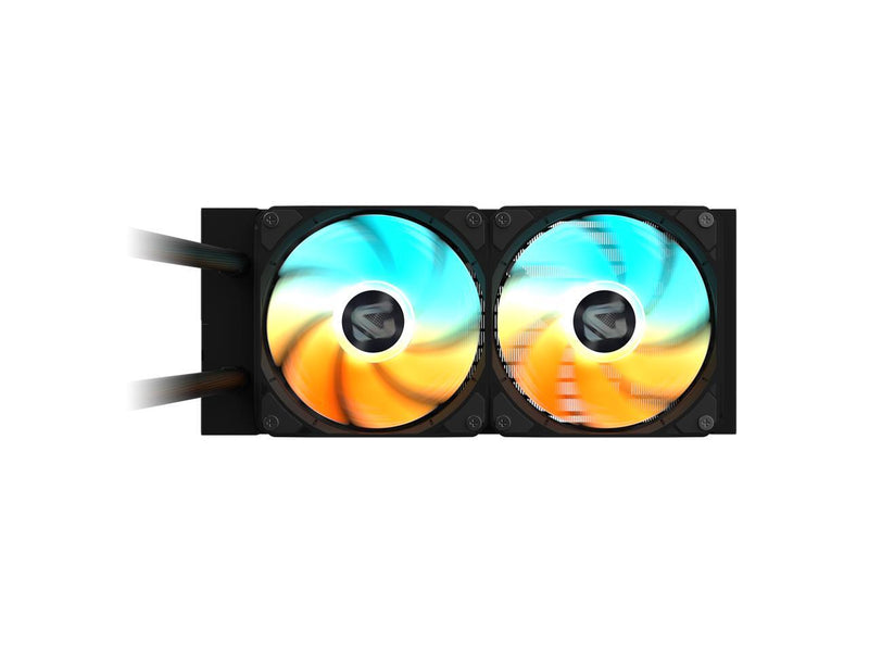 GIGABYTE GAMING 240 liquid CPU Cooler, 240mm Radiator with 2x 120mm low noise