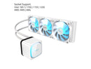 GIGABYTE EAGLE 360 ICE - AIO Liquid CPU Cooler - 360mm Radiator, 3x 120mm