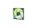 AeroCool Shark 120mm Green, Green LED Case Fan