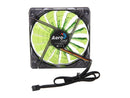 AeroCool Shark 120mm Green, Green LED Case Fan