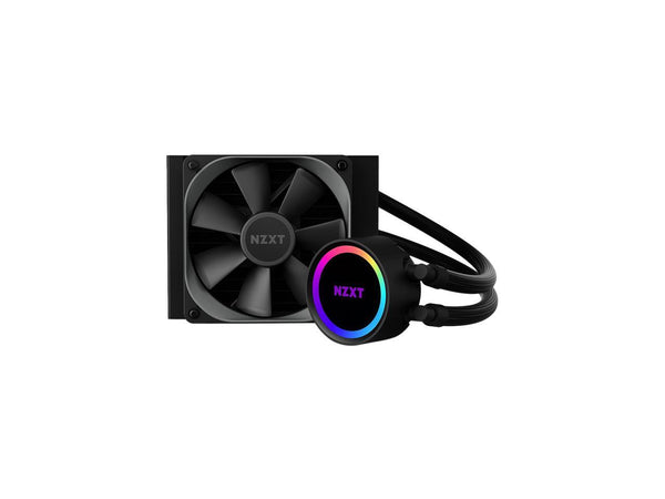 NZXT Kraken 120 - RL-KR120-B1 - AIO RGB CPU Liquid Cooler - Quiet and Effective