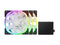 NZXT AER RGB 2-120mm - HF-2812C-TW - Advanced Lighting Customizations