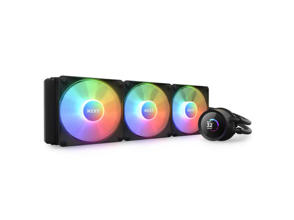 NZXT Kraken RGB 360mm - RL-KR360-B1- AIO RGB CPU Liquid Cooler - LCD Display - 3