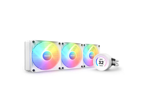 NZXT Kraken Elite RGB 360mm - RL-KR36E-W1 – RGB AIO CPU Liquid Cooler –