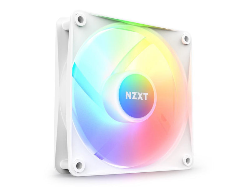 NZXT F120 RGB Core Fan - RF-C12SF-W1 - 120mm Hub-Mounted RGB Fan - Sublime RGB