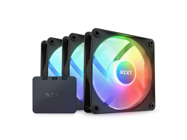 NZXT F120 RGB Core Fan - RF-C12TF-B1 - 120mm Hub-Mounted RGB Fan - Sublime RGB