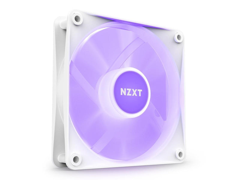 NZXT F120 RGB Core Fan - RF-C12TF-W1 - 120mm Hub-Mounted RGB Fan - Sublime RGB