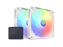 NZXT F140 RGB Core Fan - F-C14DF-W1 - 140mm Hub-Mounted RGB Fan - Sublime RGB