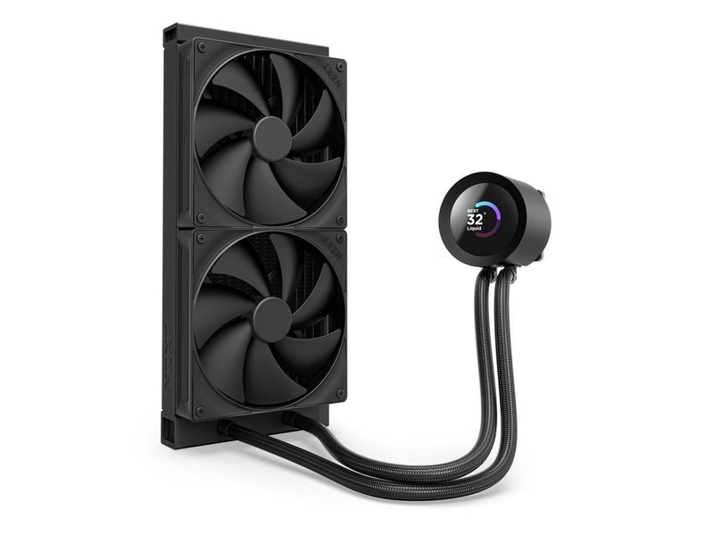 NZXT KRAKEN PLUS 280 MM AIO LIQUID COOLER WITH 1.54" LCD & STATIC PRESSURE FANS