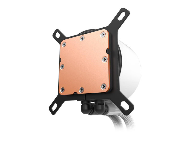 NZXT KRAKEN PLUS RGB 360 MM WHITE AIO LIQUID COOLER WITH 1.54" LCD & RGB CORE