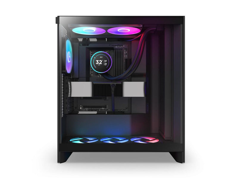 NZXT KRAKEN ELITE RGB 420MM BLACK AIO LIQUID COOLER WITH IPS LCD & RGB CORE