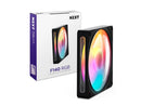 NZXT F140 RGB Black 140mm PWM Addressable RGB Case Fan