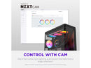 NZXT F360 RGB Black 360mm PWM Single-Frame Addressable RGB Fan