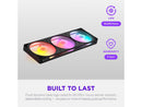 NZXT F360 RGB Black 360mm PWM Single-Frame Addressable RGB Fan