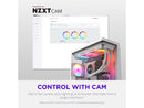 NZXT F360 RGB White 360mm PWM Single-Frame Addressable RGB Fan