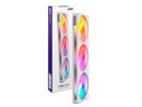 NZXT F360 RGB White 360mm PWM Single-Frame Addressable RGB Fan