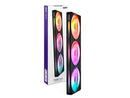 NZXT F420 RGB Black 420mm PWM Single-Frame Addressable RGB Fan