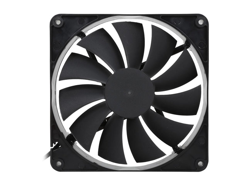 140mm Case Fan 2-Pack Computer Case Fan with Advanced Fluid Dynamic Bearing