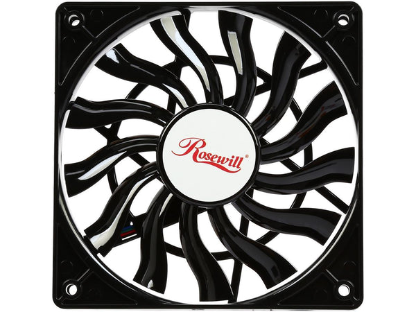 Ultra Slim Case Fan 120mm Case Fan with Long Life Sleeve Bearing, Super