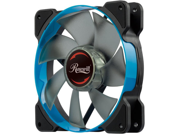 Computer Case Fan120mm with Blue LED and PWM (Pulse Width Modulation)
