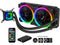 Rosewill RGB AIO 240mm CPU Liquid Cooler, Closed Loop PC Water Cooling, Slim