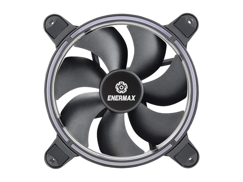 Enermax T.B. RGB 140mm Unique Halo Arc-Shaped Frame RGB LED Case Fan 2