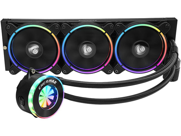 Enermax Liqfusion 360 Addressable RGB AIO CPU Liquid Cooler - 360mm Radiator