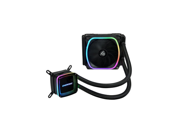 Enermax Aquafusion 120 Addressable RGB AIO CPU Liquid Cooler - 120mm Radiator