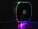 Enermax Squa RGB PWM 120mm Case Fan, Addressable RGB Sync Via Motherboard