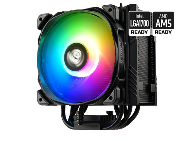 Enermax ETS-T50 Axe Addressable RGB CPU Air Cooler 230W+ TDP for Intel/AMD