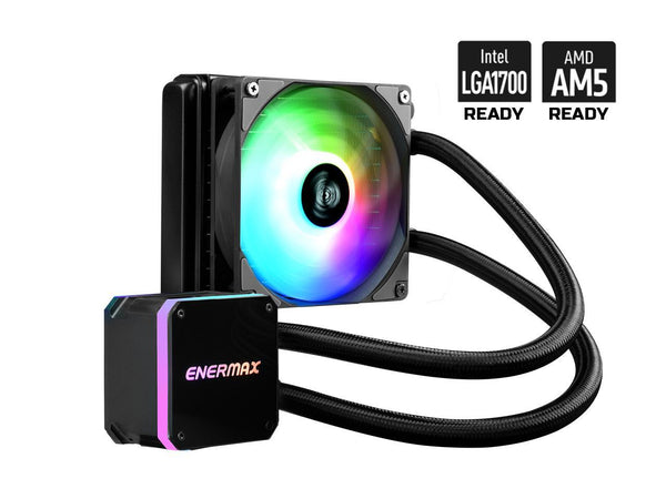 Enermax Liqmax III 120 Addressable RGB AIO CPU Liquid Cooler - 120mm Radiator