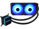 Enermax Liqmax III 240 RGB AIO CPU Liquid Cooler - 240mm Radiator, Dual