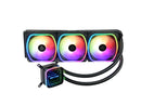 Enermax AQUAFUSION ADV 360 ARGB AIO CPU Liquid Cooler, Infinity Mirror RGB Pump,