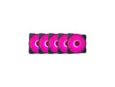 Apevia CO512L-PK Cosmos 120mm Pink LED Ultra Silent Case Fan w/ 16 LEDs