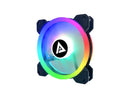 Apevia Twilight TL412L-RGB - 120mm Dual-Ring RGB Color-Changing LED Case Fan