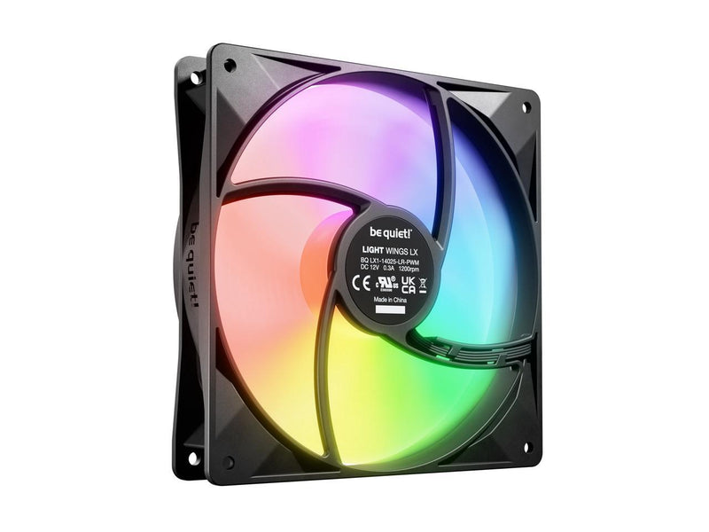 be quiet! LIGHT WINGS LX 140mm PWM BL126 140mm Case Fan