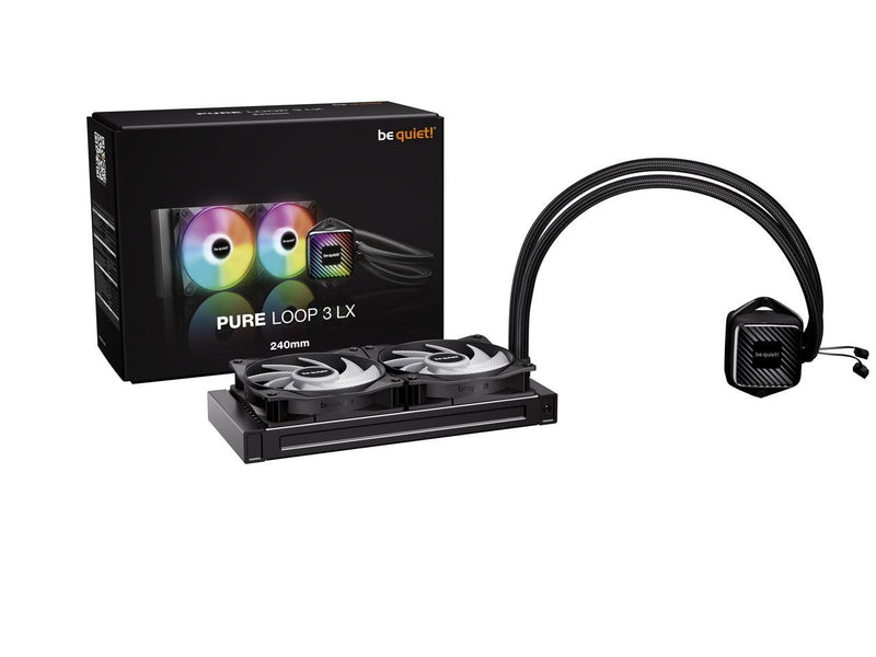 bequiet! PURE LOOP 3 LX 240mm Black CPU liquid cooler for heavily overclocked
