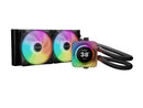 be quiet! Light Loop IO LCD 240mm Black - High-Performance ARGB AIO Liquid CPU
