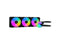 Fractal Design Lumen S36 v2 RGB Aspect 12 RGB x3 AIO CPU Liquid/Water Cooler,