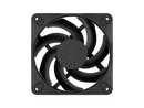 Fractal Design Dynamic 3 120mm Black PWM Case Fan, High Durability Rifle