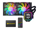Cougar Helor CPU Liquid Cooling with Addressable RGB, Core Box v2 and
