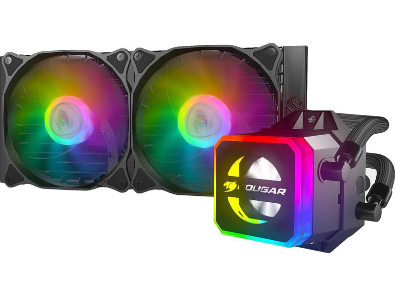 Cougar Helor CPU Liquid Cooling with Addressable RGB, Core Box v2 and ...