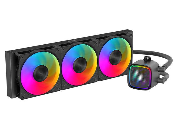 SAMA L50 360mm Liquid CPU Cooler AIO Cooler with ARGB Infinity Mirror Effect