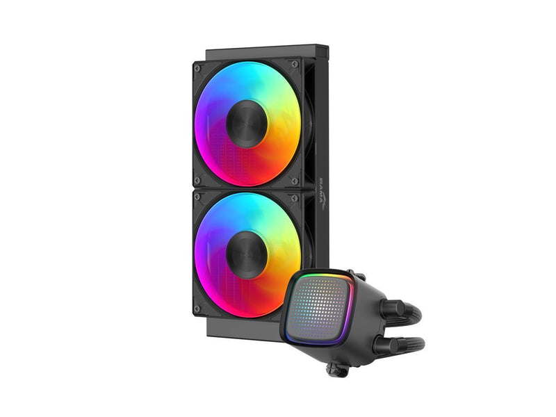 SAMA L50 240mm Liquid CPU Cooler AIO Cooler with ARGB Infinity Mirror Effect