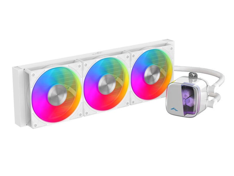 SAMA L70 360mm Liquid CPU Cooler AIO Cooler with ARGB Infinity Mirror Effect