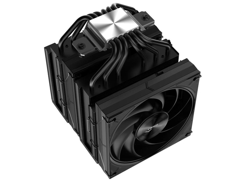 SAMA A60B  Dual-Tower CPU Air Cooler Aluminum Top Cover 6 Copper Heat Pipes,