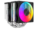 SAMA A60L Dual-Tower CPU Air Cooler ARGB Plastic Top Cover 6 Copper Heat Pipes,