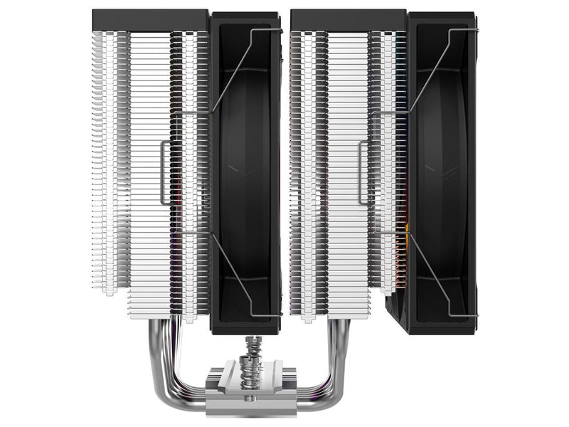 SAMA A60L Dual-Tower CPU Air Cooler ARGB Plastic Top Cover 6 Copper Heat Pipes,