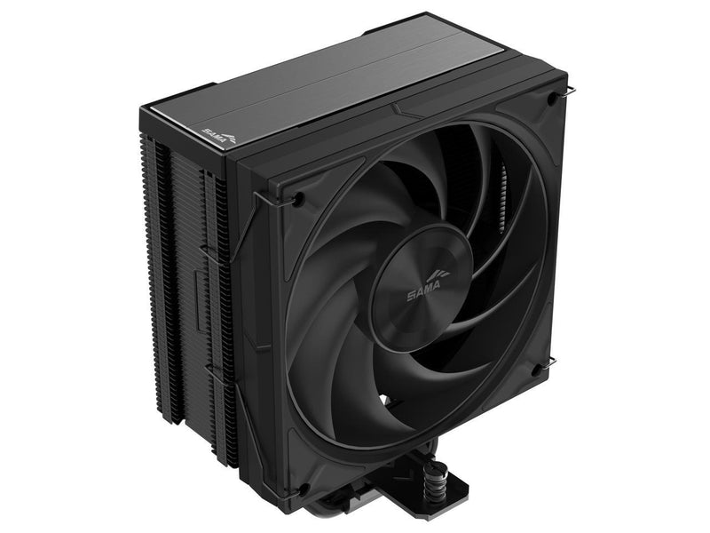SAMA A40B Single-Tower CPU Air Cooler Aluminum Top Cover 4 Copper Heat Pipes,