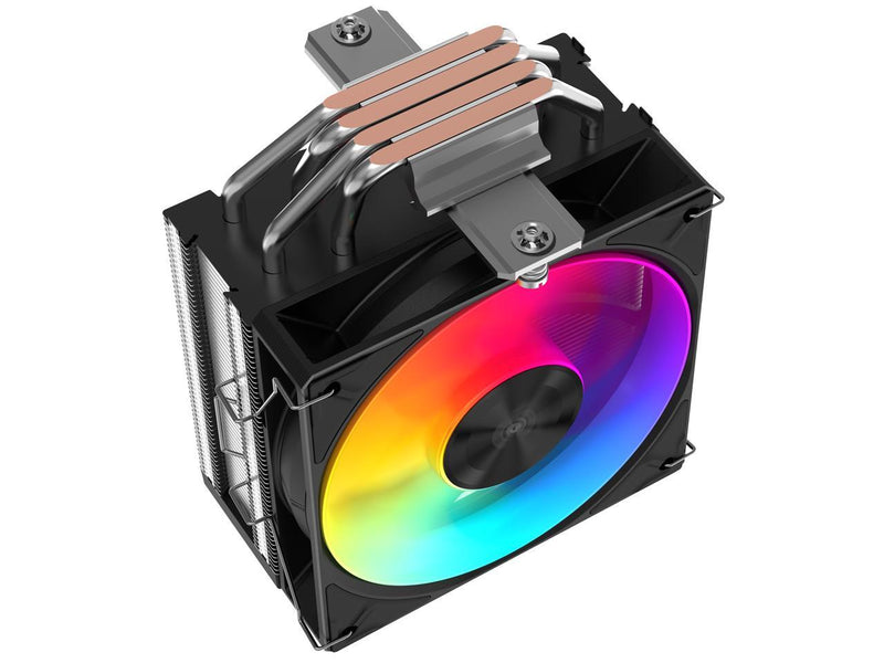 SAMA A40L Single-Tower CPU Air Cooler ARGB Plastic Top Cover, 4 Copper Heat